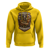 Vintage Proud American Welder Hoodie Built By Fire Blue Collar Dad Gift