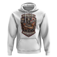 Vintage Proud American Welder Hoodie Built By Fire Blue Collar Dad Gift