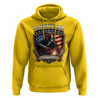 Built To Last Proud Welder Hoodie Blue Collar American Dad Gift