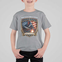 Built To Last Proud Welder T Shirt For Kid Blue Collar American Dad Gift