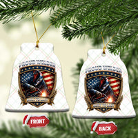 Built To Last Proud Welder Ceramic Ornament Blue Collar American Dad Gift