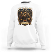 Proud Welder Graphic Sweatshirt Built To Last Worker Gift