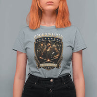Proud Welder Graphic T Shirt For Women Built To Last Worker Gift