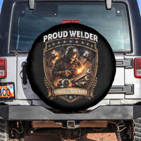 Proud Welder Whatever It Takes Spare Tire Cover Vintage Mechanic Workwear
