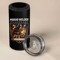 Proud Welder Whatever It Takes 4 in 1 Can Cooler Tumbler Vintage Mechanic Workwear
