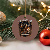 Proud Welder Whatever It Takes Ceramic Ornament Vintage Mechanic Workwear