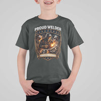 Proud Welder Whatever It Takes T Shirt For Kid Vintage Mechanic Workwear