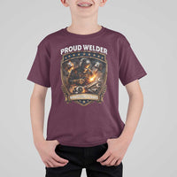 Proud Welder Whatever It Takes T Shirt For Kid Vintage Mechanic Workwear