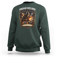 Proud Welder Whatever It Takes Sweatshirt Vintage Mechanic Workwear