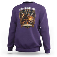 Proud Welder Whatever It Takes Sweatshirt Vintage Mechanic Workwear
