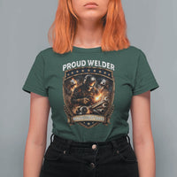 Proud Welder Whatever It Takes T Shirt For Women Vintage Mechanic Workwear