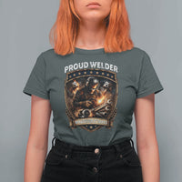 Proud Welder Whatever It Takes T Shirt For Women Vintage Mechanic Workwear