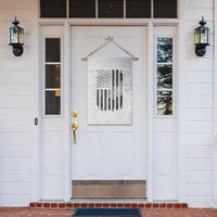 Husband Daddy Welder Hero Garden Flag Patriotic Welding American Flag Graphic