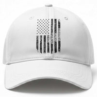 Husband Daddy Welder Hero Baseball Cap Patriotic Welding American Flag Graphic