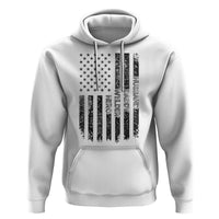Husband Daddy Welder Hero Hoodie Patriotic Welding American Flag Graphic
