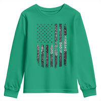 Husband Daddy Welder Hero Youth Sweatshirt Patriotic Welding American Flag Graphic