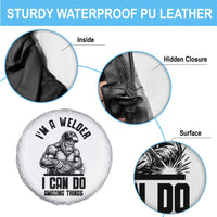 Funny Bigfoot Welder Spare Tire Cover I Can Do Amazing Things