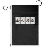 Silly Goose Pipeline Worker Garden Flag Funny Welding Graphic Gift