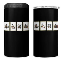 Silly Goose Pipeline Worker 4 in 1 Can Cooler Tumbler Funny Welding Graphic Gift