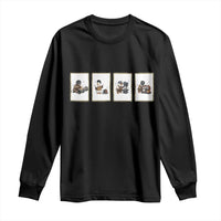 Silly Goose Pipeline Worker Long Sleeve Shirt Funny Welding Graphic Gift