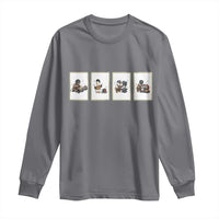 Silly Goose Pipeline Worker Long Sleeve Shirt Funny Welding Graphic Gift