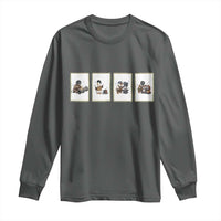 Silly Goose Pipeline Worker Long Sleeve Shirt Funny Welding Graphic Gift