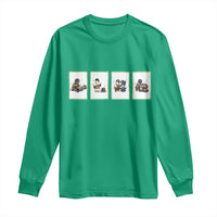 Silly Goose Pipeline Worker Long Sleeve Shirt Funny Welding Graphic Gift
