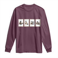 Silly Goose Pipeline Worker Long Sleeve Shirt Funny Welding Graphic Gift