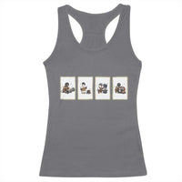 Silly Goose Pipeline Worker Racerback Tank Top Funny Welding Graphic Gift