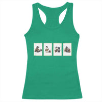 Silly Goose Pipeline Worker Racerback Tank Top Funny Welding Graphic Gift