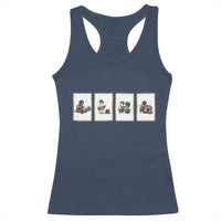 Silly Goose Pipeline Worker Racerback Tank Top Funny Welding Graphic Gift
