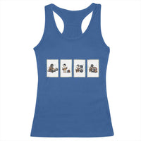 Silly Goose Pipeline Worker Racerback Tank Top Funny Welding Graphic Gift