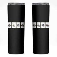 Silly Goose Pipeline Worker Skinny Tumbler Funny Welding Graphic Gift