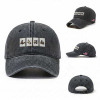 Silly Goose Pipeline Worker Washed Cotton Baseball Cap Funny Welding Graphic Gift