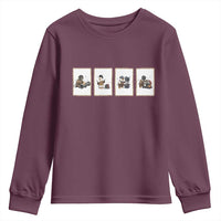 Silly Goose Pipeline Worker Youth Sweatshirt Funny Welding Graphic Gift