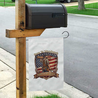 Proud American Woodworker Garden Flag Born To Woodwork Patriotic Gift