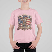Proud American Woodworker T Shirt For Kid Born To Woodwork Patriotic Gift