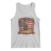 Proud American Woodworker Tank Top Born To Woodwork Patriotic Gift