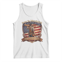 Proud American Woodworker Tank Top Born To Woodwork Patriotic Gift