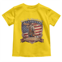 Proud American Woodworker Toddler T Shirt Born To Woodwork Patriotic Gift