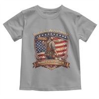 Proud American Woodworker Toddler T Shirt Born To Woodwork Patriotic Gift