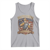 American Construction Worker Tank Top Building America For 250 Years