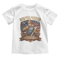 American Construction Worker Toddler T Shirt Building America For 250 Years