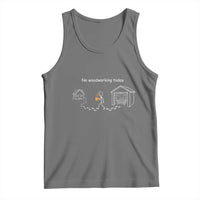 Funny Stickman Carpenter Tank Top No Woodworking Today