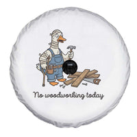 Funny Carpenter Duck Spare Tire Cover No Woodworking Today