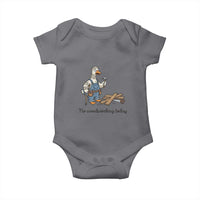 Funny Carpenter Duck Baby Onesie No Woodworking Today