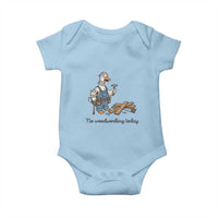 Funny Carpenter Duck Baby Onesie No Woodworking Today