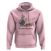 Funny Carpenter Duck Hoodie No Woodworking Today