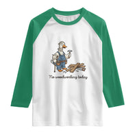 Funny Carpenter Duck Raglan Shirt No Woodworking Today