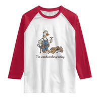 Funny Carpenter Duck Raglan Shirt No Woodworking Today